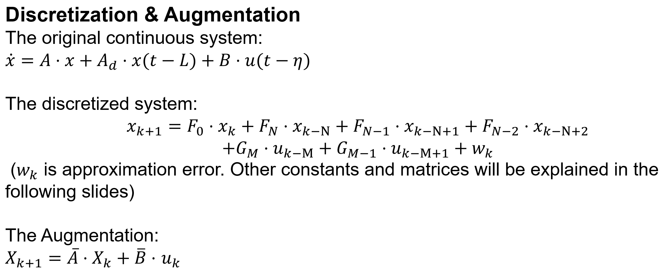 Experiment Scenario